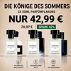 Die Könige des Sommers – 3X 50ml Parfümflakons