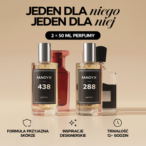 
On i Ona – 2X 50ml Flakony Perfum