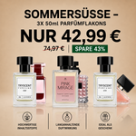 Sommersüße – 3X 50ml Parfümflakons