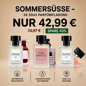 Sommersüße – 3X 50ml Parfümflakons